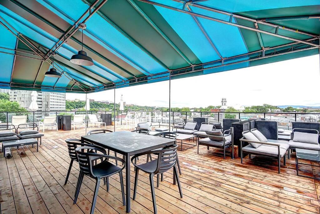 K-417 / Parking & Gym - Private Balconies Apartment Quebec City Luaran gambar