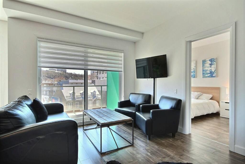 K-417 / Parking & Gym - Private Balconies Apartment Quebec City Luaran gambar
