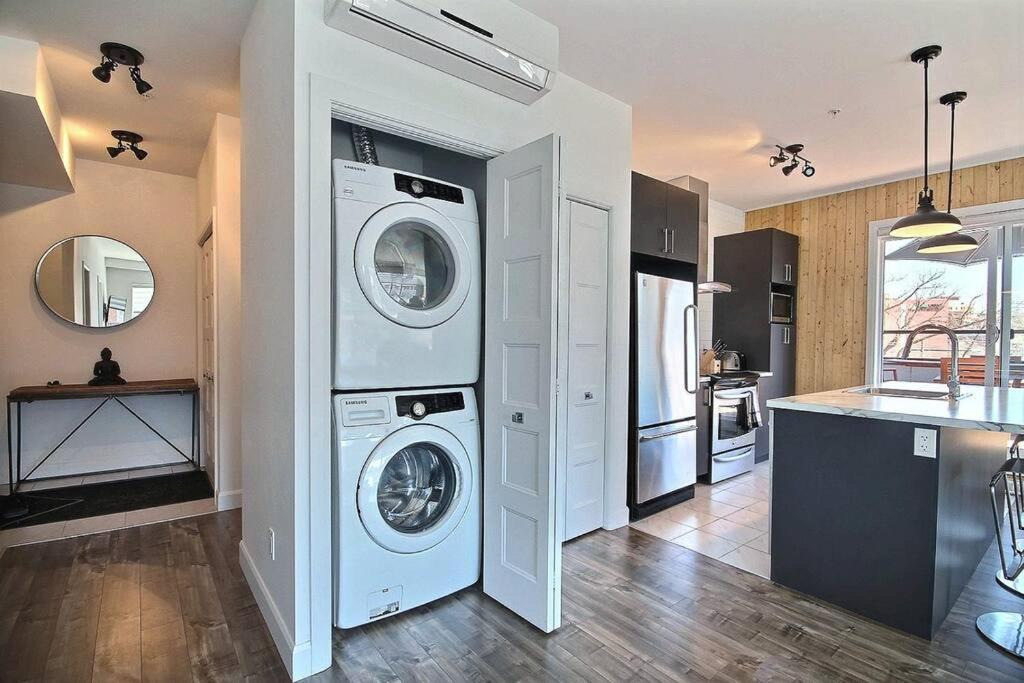 K-417 / Parking & Gym - Private Balconies Apartment Quebec City Luaran gambar